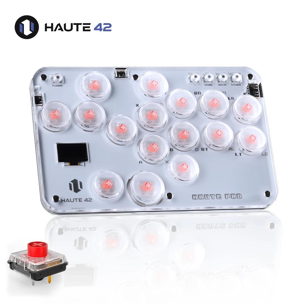 Haute42 Arcade Hitbox контроллер Fight Stick ПК джойстик Hitbox контроллер клавиатура для Ps4/переключателя/Steam Arcade Fighting PC