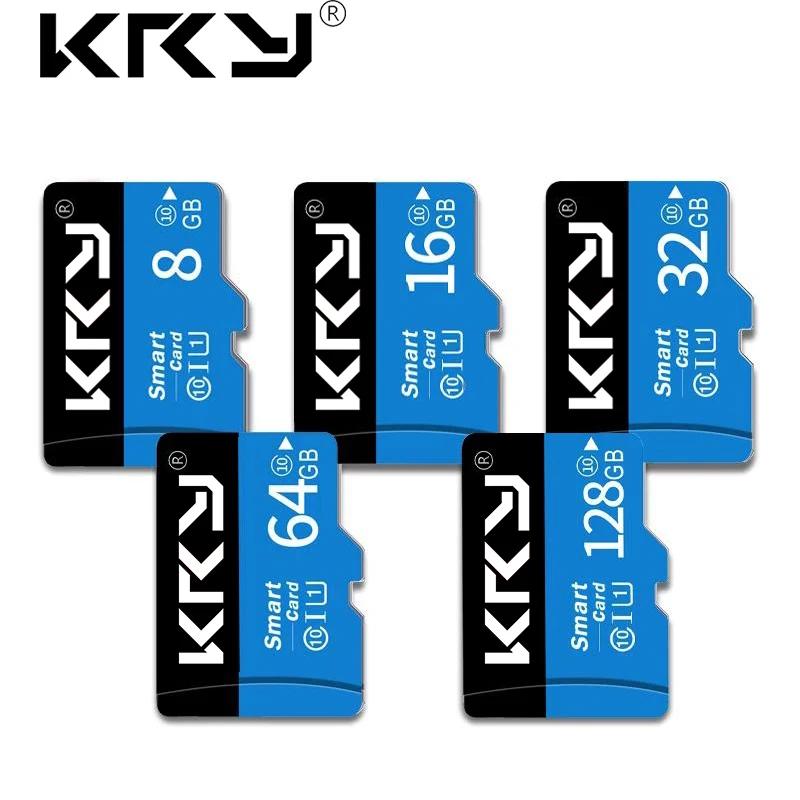 Карта памяти Micro SD, класс 10, 128 ГБ, 32 ГБ, 64 ГБ, 16 ГБ, 8 ГБ, 4 Гб