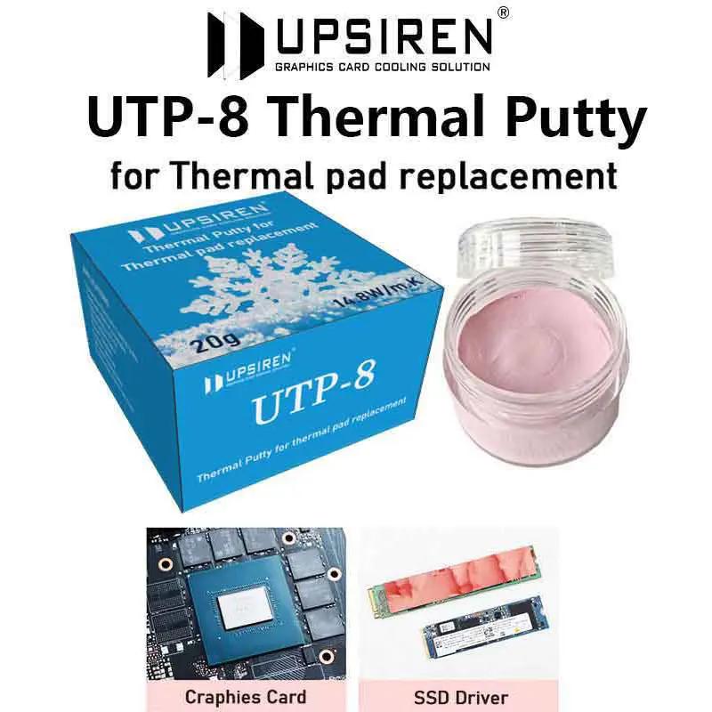 Тепловая шпатлевка UPSIREN UTP-8 U6 UX для VGA GPU IC процессора, жидкий тепловой коврик, тепловая шпатлевка, замена термопрокладки