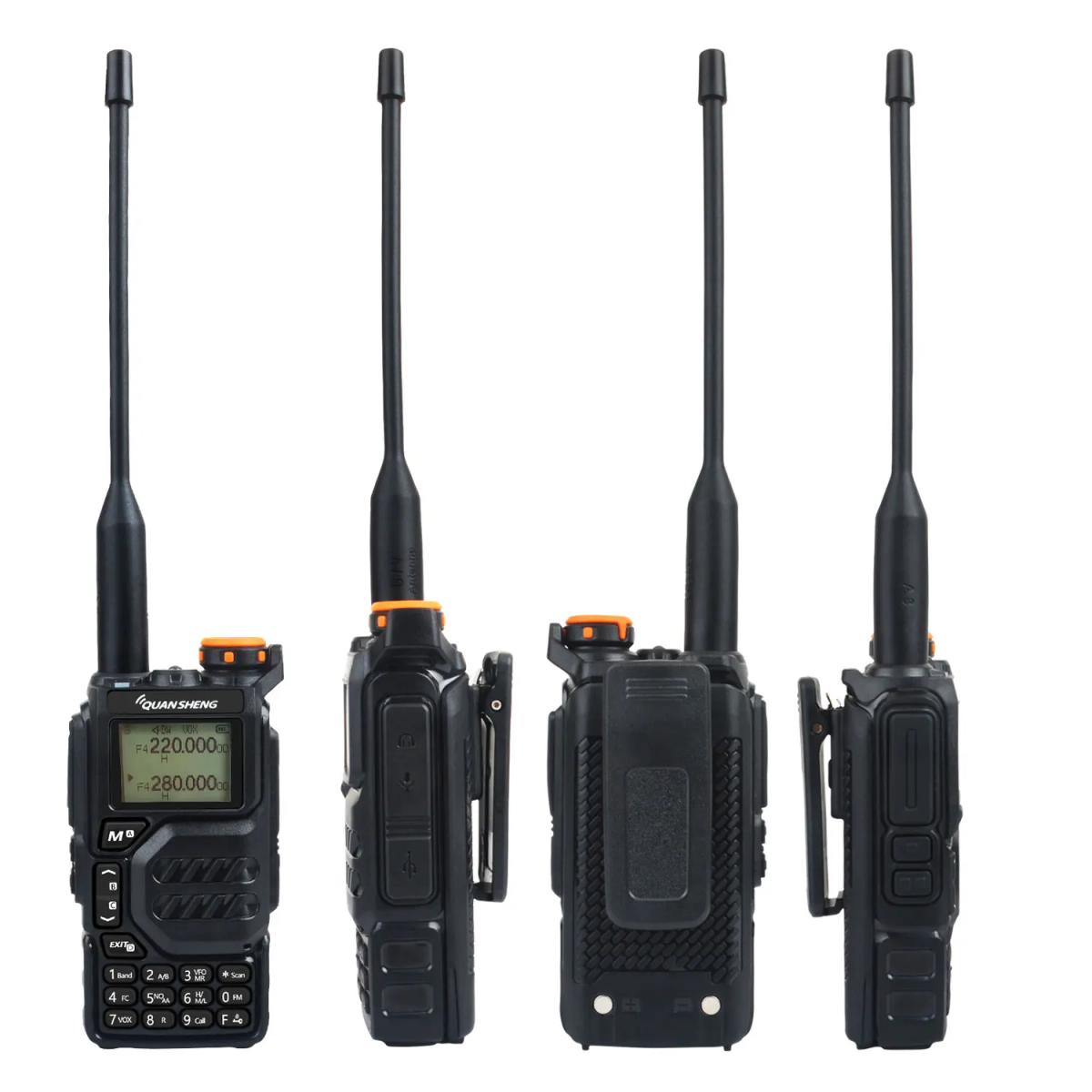 50-600 МГц RX Walkie Talkie UV-K5 Quansheng VHFUHF 136-174 МГц 400-470 МГц RX TX оба DTMF VOX FM Air Band Wireless Freq Copy Radio