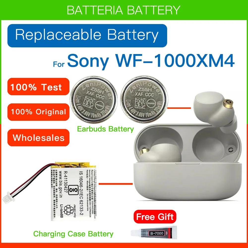 Оригинальный аккумулятор ZeniPower Z55H 3,85 В 70 мАч для SONY WF-1000XM4 1000XM4 XM4, Bluetooth-наушники, гарнитура, аккумулятор + бесплатный подарок, инструменты