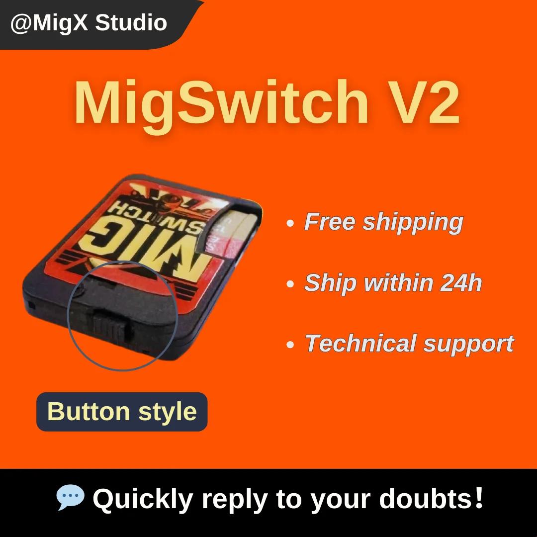 Переключатель mig V2 ns migFlash Cart Plug & Play Модифицированный чип Универсальная карта