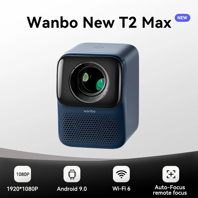 Проектор WANBO T2 Max, 1080p Full Hd, Android 9,0, Wi-Fi, автофокус