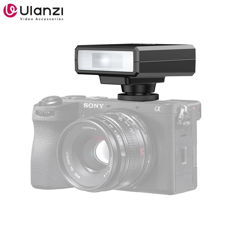 Мини-вспышка для камеры Ulanzi F12 Speedlite GN12 5600K, стандартное крепление для горячего башмака для зеркальной камеры Sony Canon Nikon Panasonic Olympus