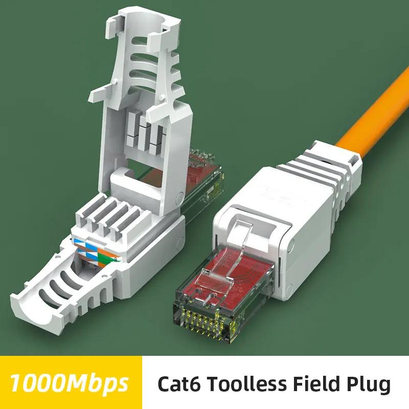 1 шт., разъем RJ45 CAT6, от 23AWG до 26AWG