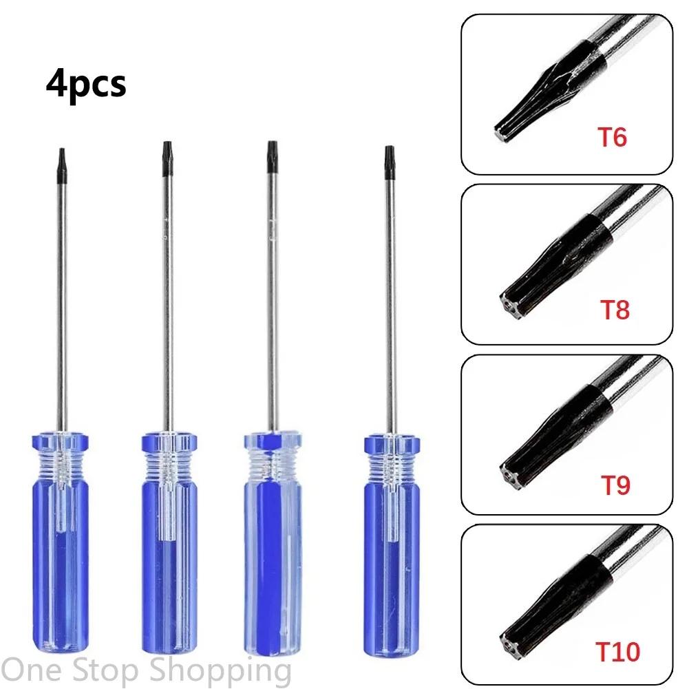 Наборы магнитных отверток Torx Precision T6 T8 T9 T10, набор инструментов Torx для ремонта безопасности для беспроводного контроллера Xbox 360, FIF66