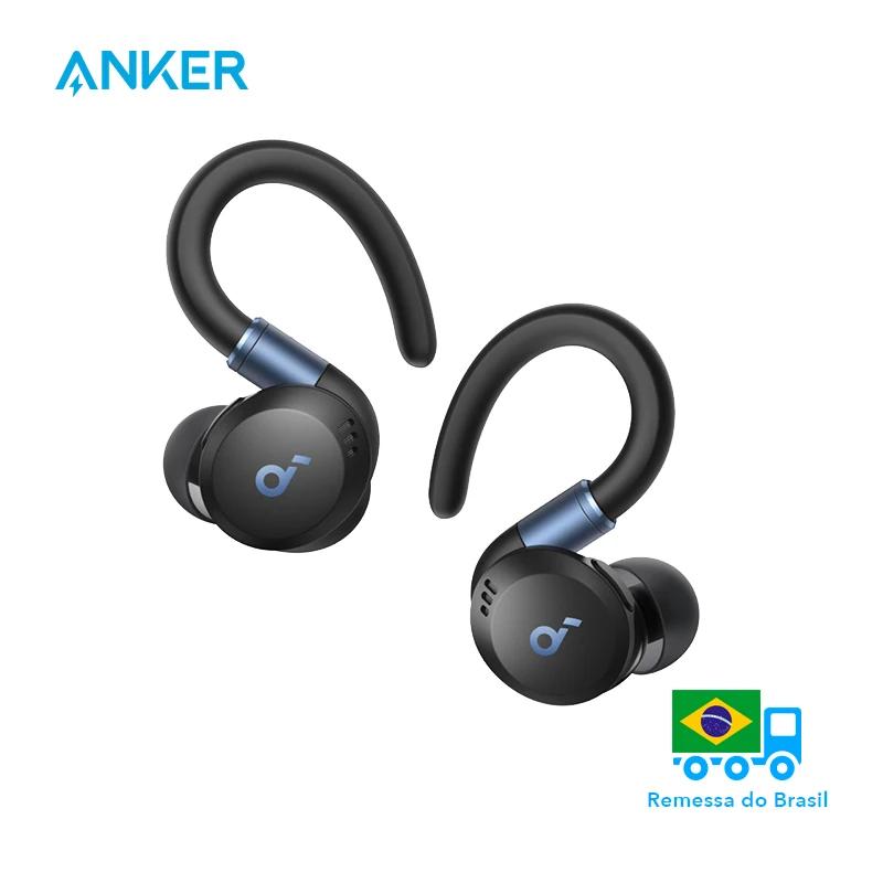 Soundcore от Anker Sport X20 True-Wireless Наушники для тренировок Ушные крючки Наушники Bluetooth Беспроводные Bluetooth-наушники